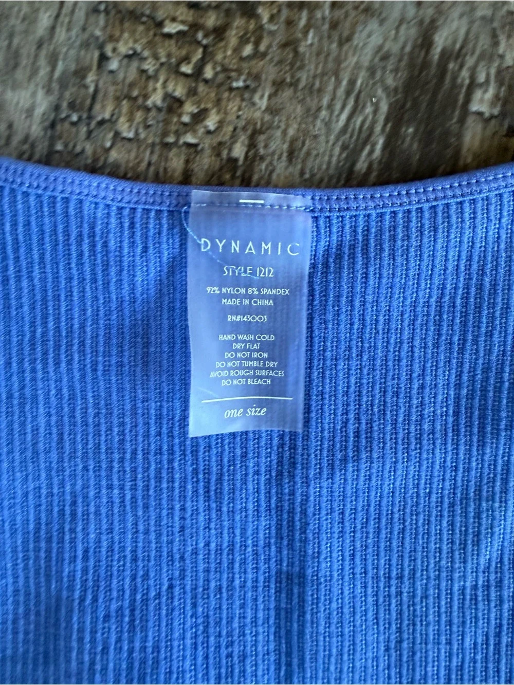 2 for $15 sale: Dynamic blue ribbed seamless sweetheart neckline cropped t-shirt